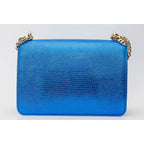 The Maple Sax Blue Leather Handbag