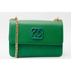 The Maneadero Green Leather Handbag