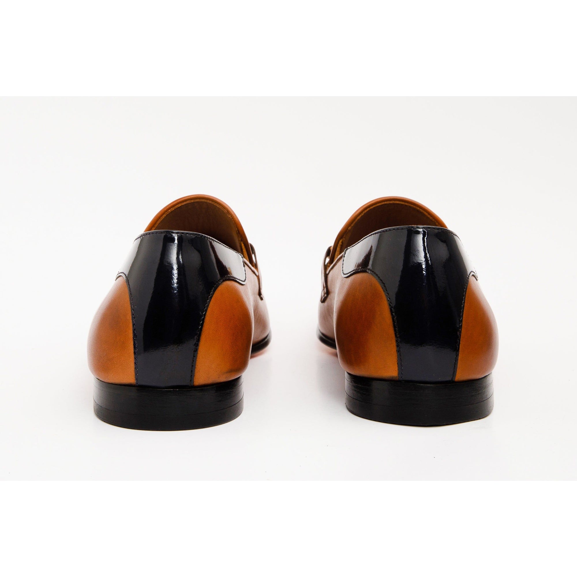 The Maratea Brown Leather shoe Bit Loafer Men Shoe