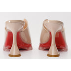 The Caratal Cream Patent Leather Women Sandal