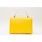 The Duffryn Yellow Leather Handbag