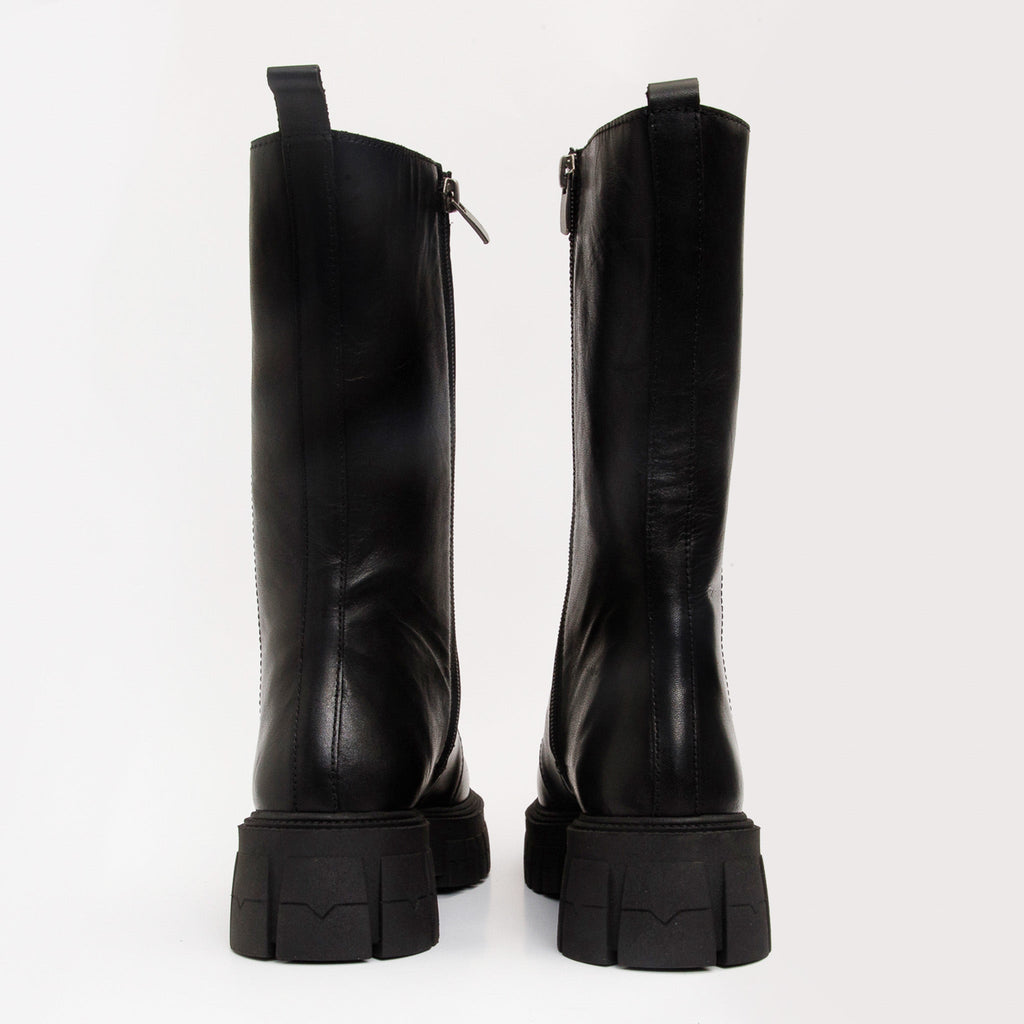 The Mardin Black Leather Women Boot Final Sale!