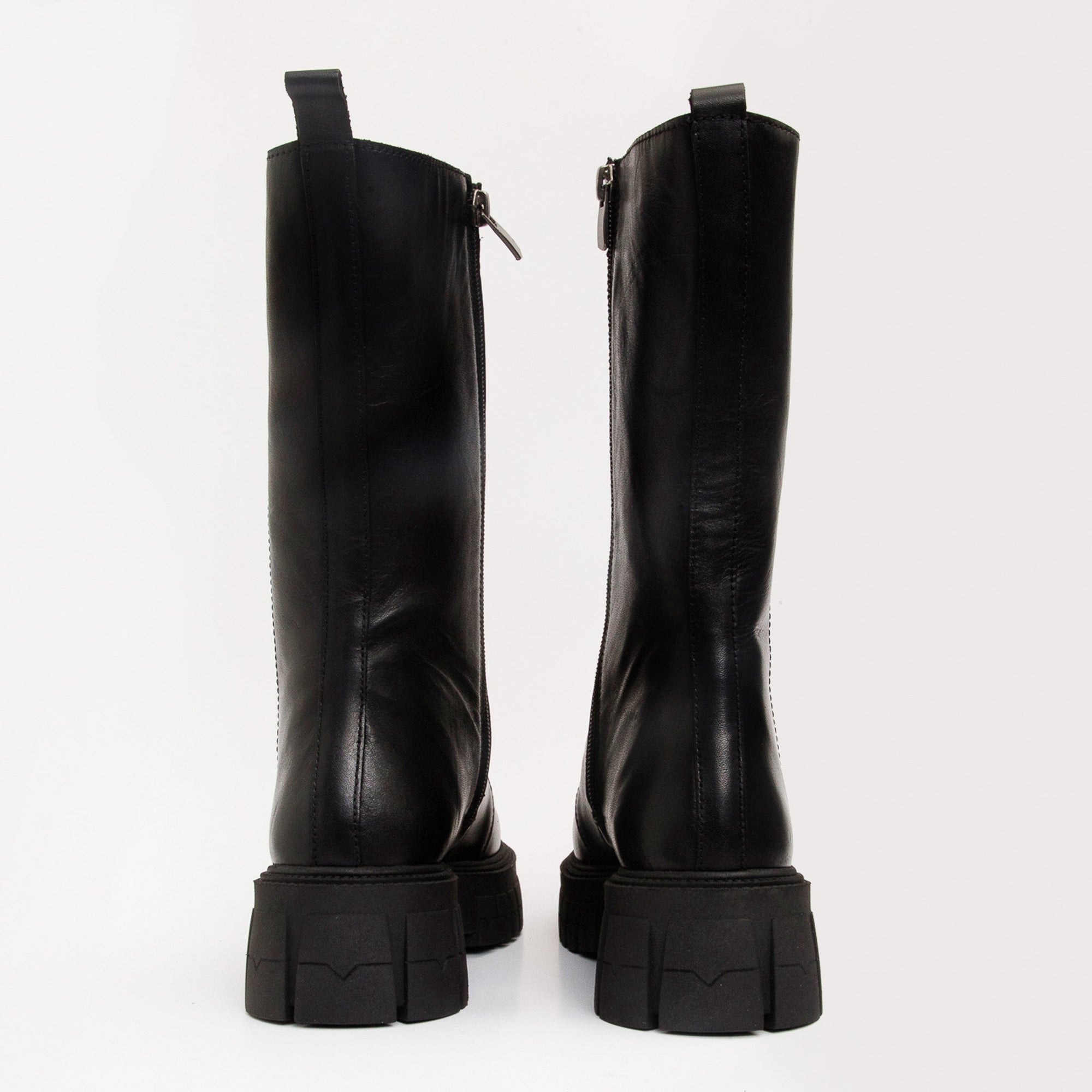 The Mardin Black Leather Women Boot Final Sale!
