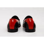 The Maratea Black Leather shoe Bit Loafer Men  Shoe