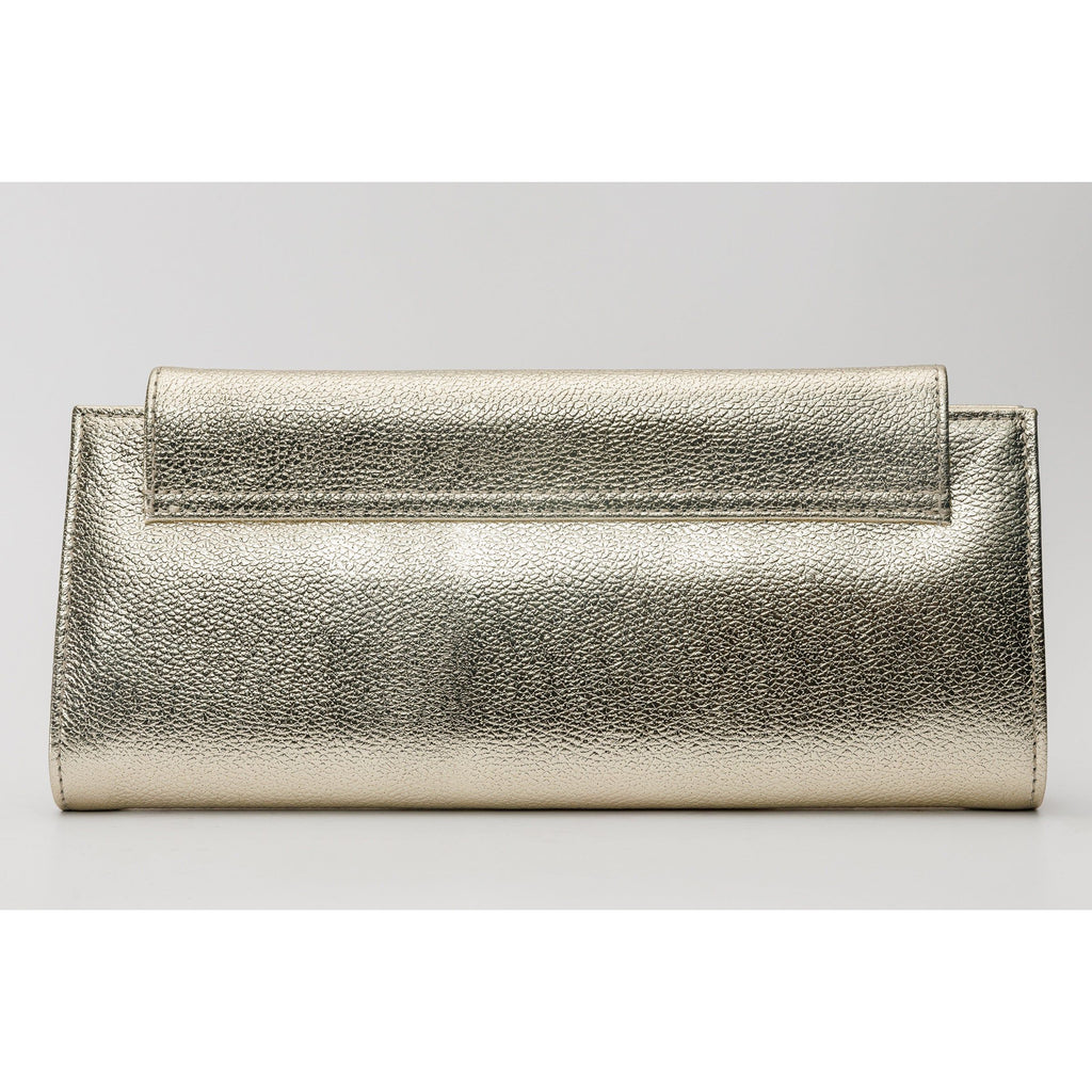 The Ege Gold Leather Clutch