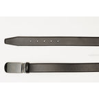 The Marzano Black Color Calfskin  Belt