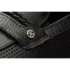 The Acerra Black Leather Loafer Men Shoe Final Sale!