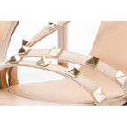 The Bellavista Cream Leather Sandal Final Sale!