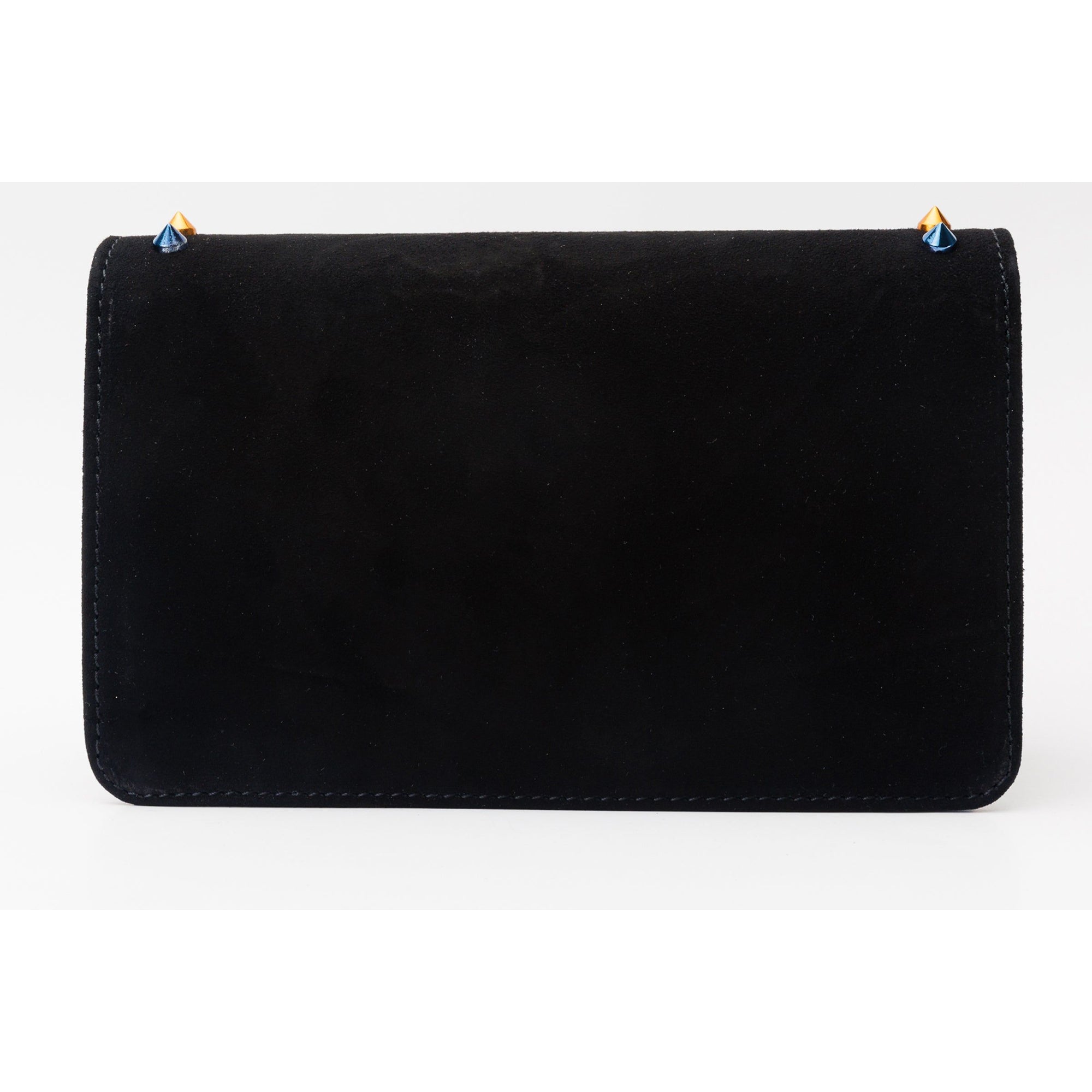 The Caris Black Leather Handbag