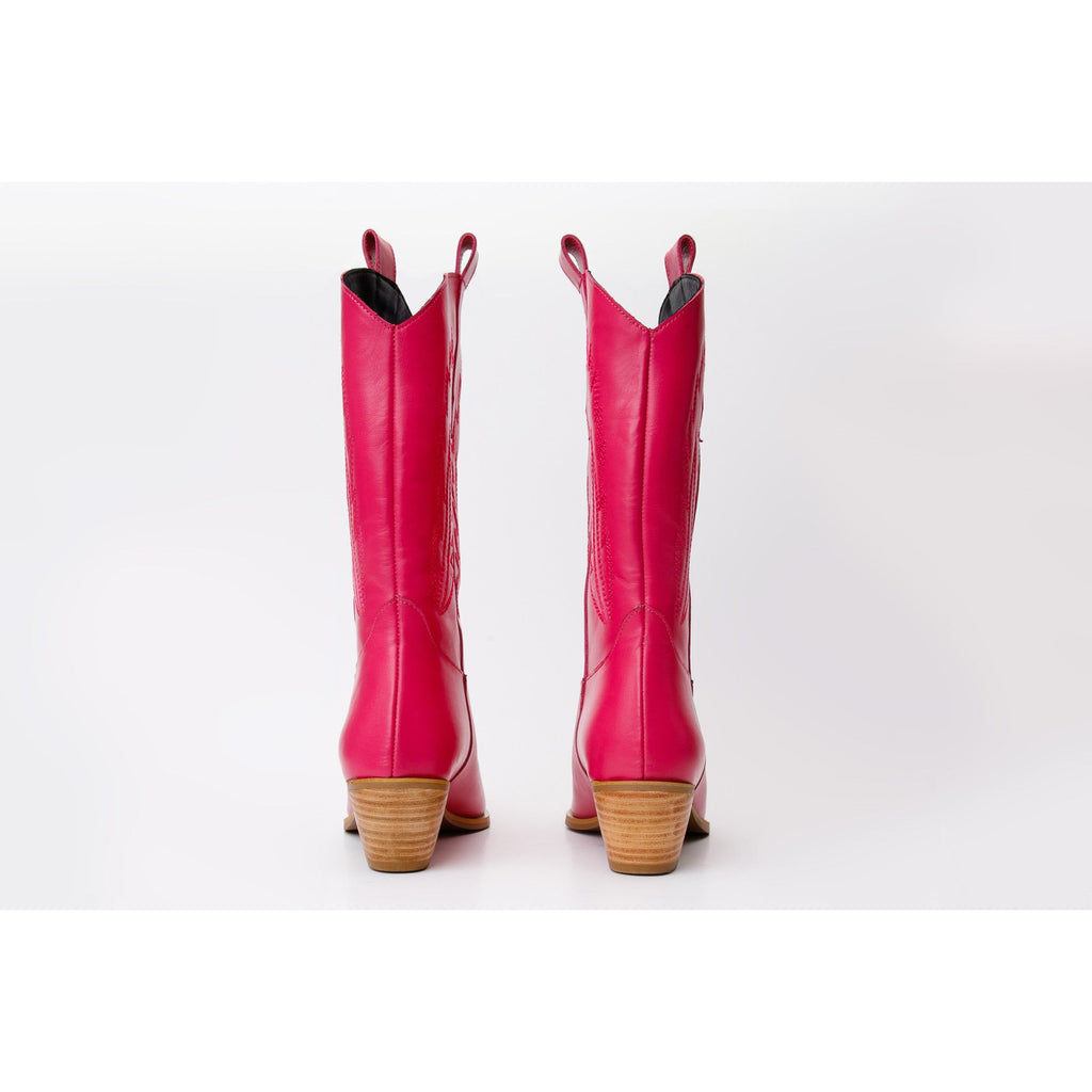 The Togg Pink Leather Cowboy Women  Boot Final Sale!