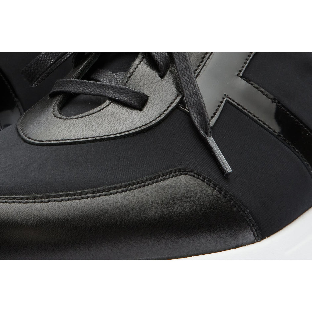 The Nebreska Black Leather Men Sneaker Final Sale!