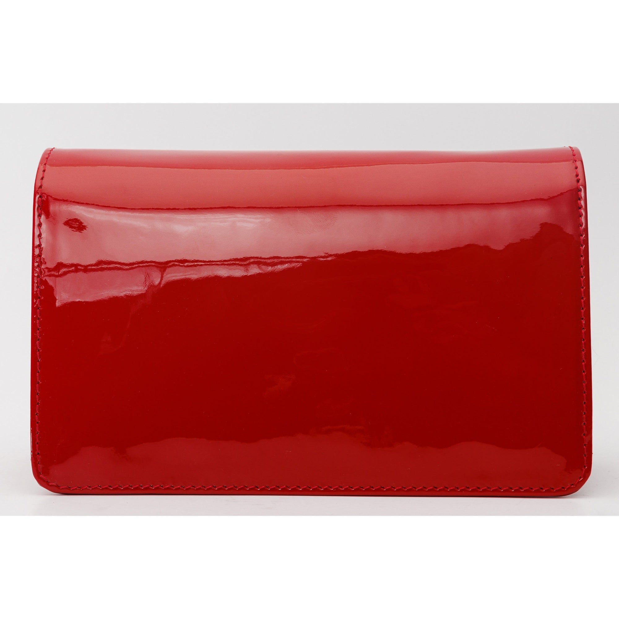 The Vigo Red Patent Leather Handbag