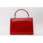 The Ege Red Patent Leather Handbag