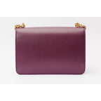 The Maneadero Purple Leather Handbag