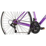 Kent Bicycles 700c Women's RoadTech Road Bicycle, Purple/White
