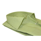 Men's Shirt Hankie CASILA Turkey Cotton Blend Long Sleeves 501770-18 Solid Green