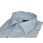 Mens Shirt Hankie CASILA Turkey Cotton Blend Long Sleeves 501970-06 Blue Dots