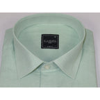Men's Shirt, Hankie CASILA Turkey Cotton Blend 501970-07 Polka Dots Green