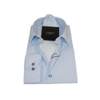 Men's Shirt Hankie By CASILA Turkey Cotton Blend 502100-05 Blue Dots