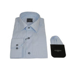Men's Shirt Hankie By CASILA Turkey Cotton Blend 502100-05 Blue Dots