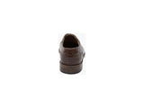 Stacy Adams Riccardi Plain Toe Oxford Shoes Animal Print Cognac 25575-221
