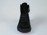 Mens High Top Shoes By FIESSO AURELIO GARCIA ,Fancy Rhine stones 2402 Black