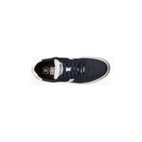 Stacy Adams Currier Moc Toe Lace Up Sneaker Strip Walking Shoe Navy 25515-410