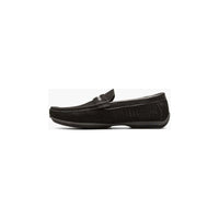 Stacy Adams Corby Saddle Slip On Walking Shoes Black 25513-001