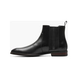 Stacy Adams Kalen Plain Toe Chelsea Boot Rich Leather Black 25629-001