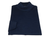 Men PRINCELY Made in Turkey Soft Merinos Wool Sweater Knits Mock 1011-00 Navy