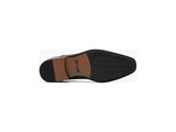 Men's Stacy Adams Halloway Plain Toe Oxford Dress Shoes Leather Black 25585-001