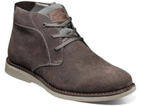 Men's Nunn Bush Otto Plain Toe Chukka Boot Dress Shoes Gray 84987-020