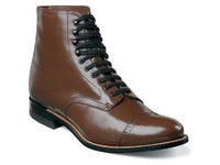 Stacy Adams Men's Madison High top Boot Brown Biscuit Leather 00015-02