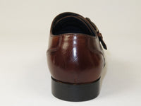 Men's Shoes Steve Madden Soft Leather upper Buckle Strap Damyen Tan