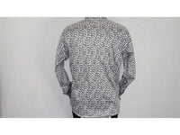 Men Shirt J.Valintin Turkey Usa Egyption Cotton Axxess Style 3T89-01 Gray