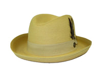 Men Bruno Capelo Summer Spring Soft Straw Style Hat Godfather GF207 Natural