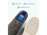 Nunn Bush Otto Plain Toe Oxford Walking Shoes Suede Lightweight Stone 84962-275