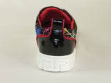 Mens Leather Shoes FIESSO by AURELIO GARCIA Celebrity Fi2381 Black multi Spikes