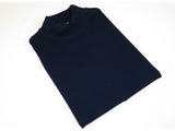 Men PRINCELY Made in Turkey Soft Merinos Wool Sweater Knits Mock 1011-00 Navy