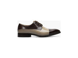 Stacy Adams Cabot Cap Toe Oxford Dress Leather Shoes Brown Multi 25607-249