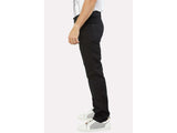 Mens Platini Casual Dress Chino Style Pants Stretchy Relax Fit FDP7824 Black