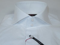 Men Dress Shirts AXXESS Turkey Soft Egyptian Cotton High Collar 223-06 White