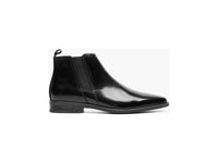 Stacy Adams Knox Plain Toe Side Zip Boot Smooth Leather Black 25544-001