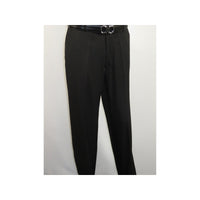 Men Silversilk 2pc walking leisure Matching Suit Italian woven knits 51011 Black