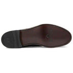 00067-001 Stacy Adams Shoes Madison Black Leather Cap toe slip on Leather Black