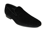 Men's Shoes Steve Madden Slip On Dress or Casual Velvet Lifted Black