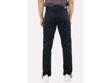 Mens Platini Casual Dress Chino Style Pants Stretchy Relax Fit FDP7823 Navy blue