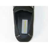 men Comfort Shoes AC CASUALS Upper Slip On Linen Fabric Texture 6816 Black New