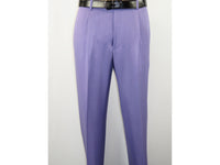 Men 2pc Walking Leisure Suit Short Sleeves By DREAMS 255-29 Solid Lavender