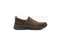Nunn Bush Mac Moc Toe Slip On Walking Shoes Leather Brown 85032-200
